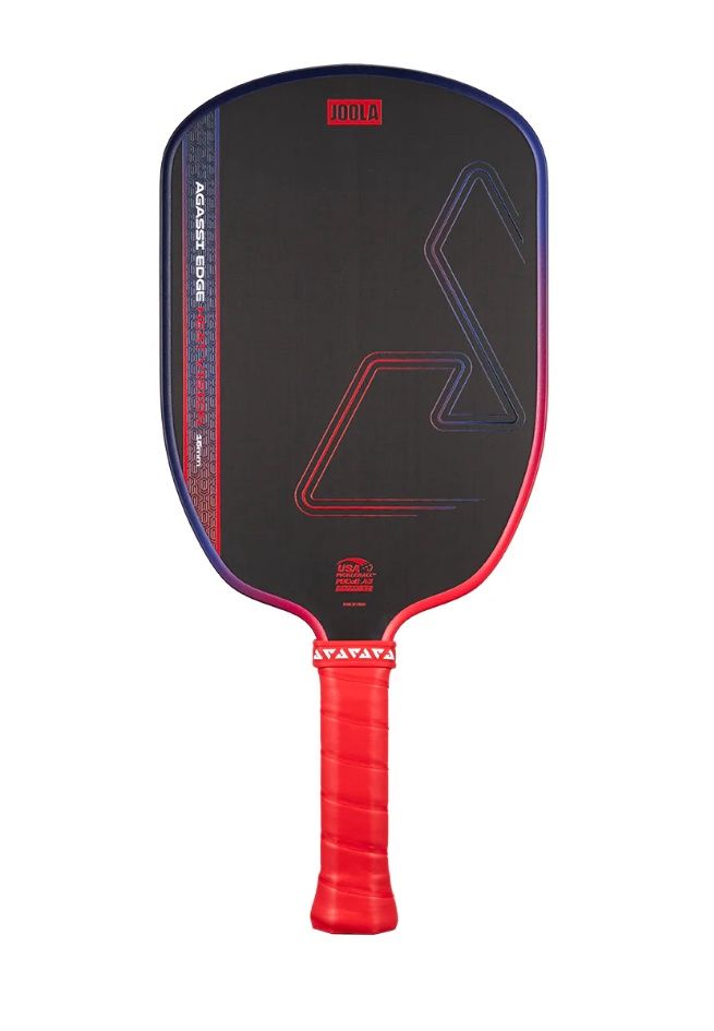 JOOLA Agassi Edge Heat Vision - 16 mm, Couleur: Rouge / Red