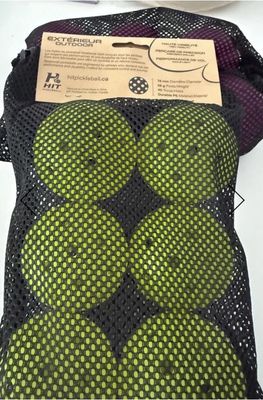 HIT PICKLEBALL 6 balles Extérieures