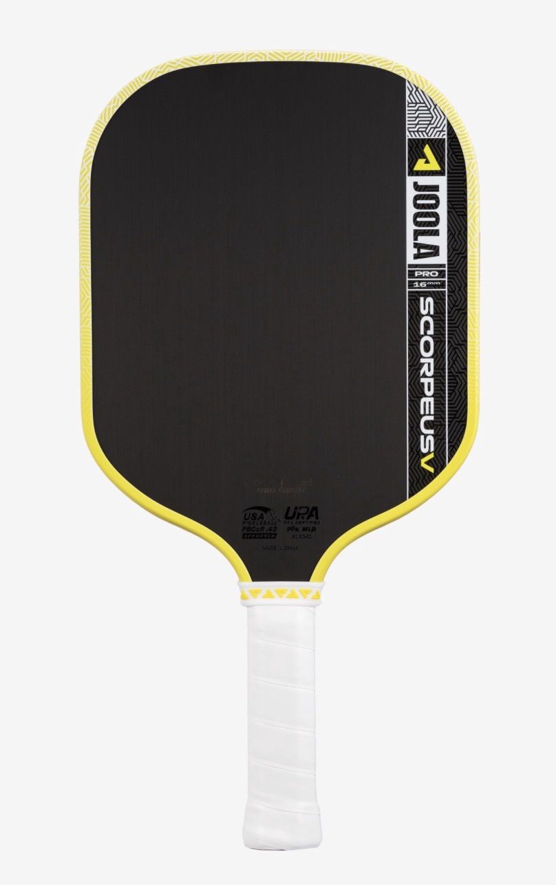 JOOLA Anna Bright Scorpeus Pro V Jaune - 16 mm