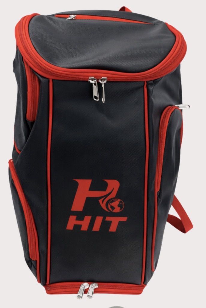 HIT PICKLEBALL - Sac Top Sport 2.0, Couleur: Rouge &amp; Noir / Red &amp; Black