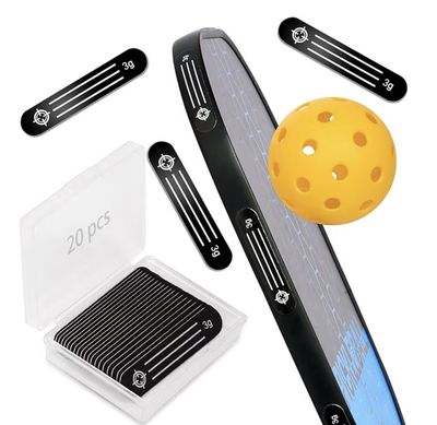 RETRORA Ruban lesté en plomb pour raquette de picklebal - 3 grammes