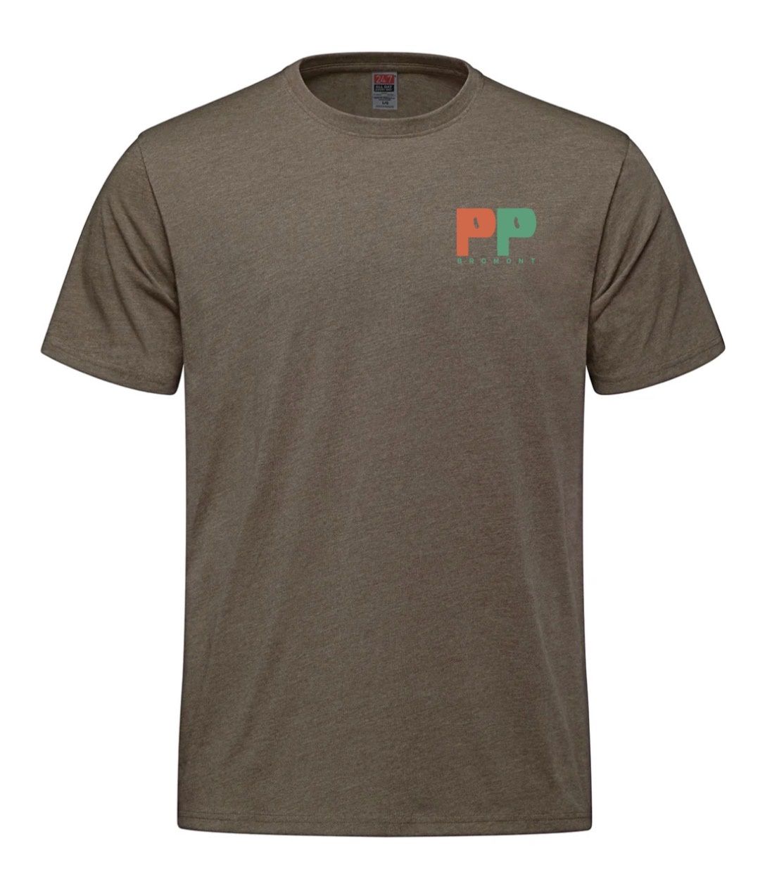 PADDLE &amp; PICKLE T-Shirt Cotton Brun, Grandeur: Petit / Small