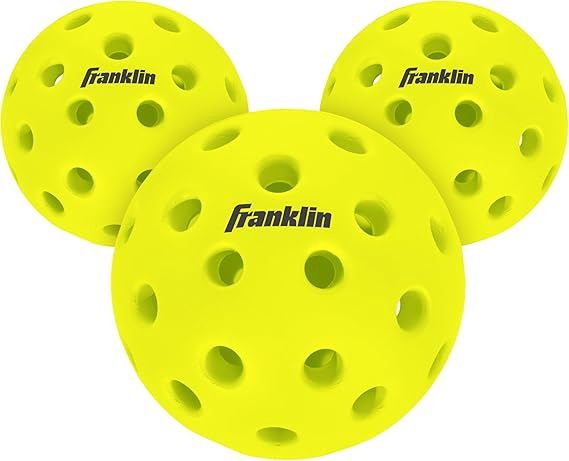 FRANKLIN - Silent Serve Quiet Pickleballs - Pk de 3
