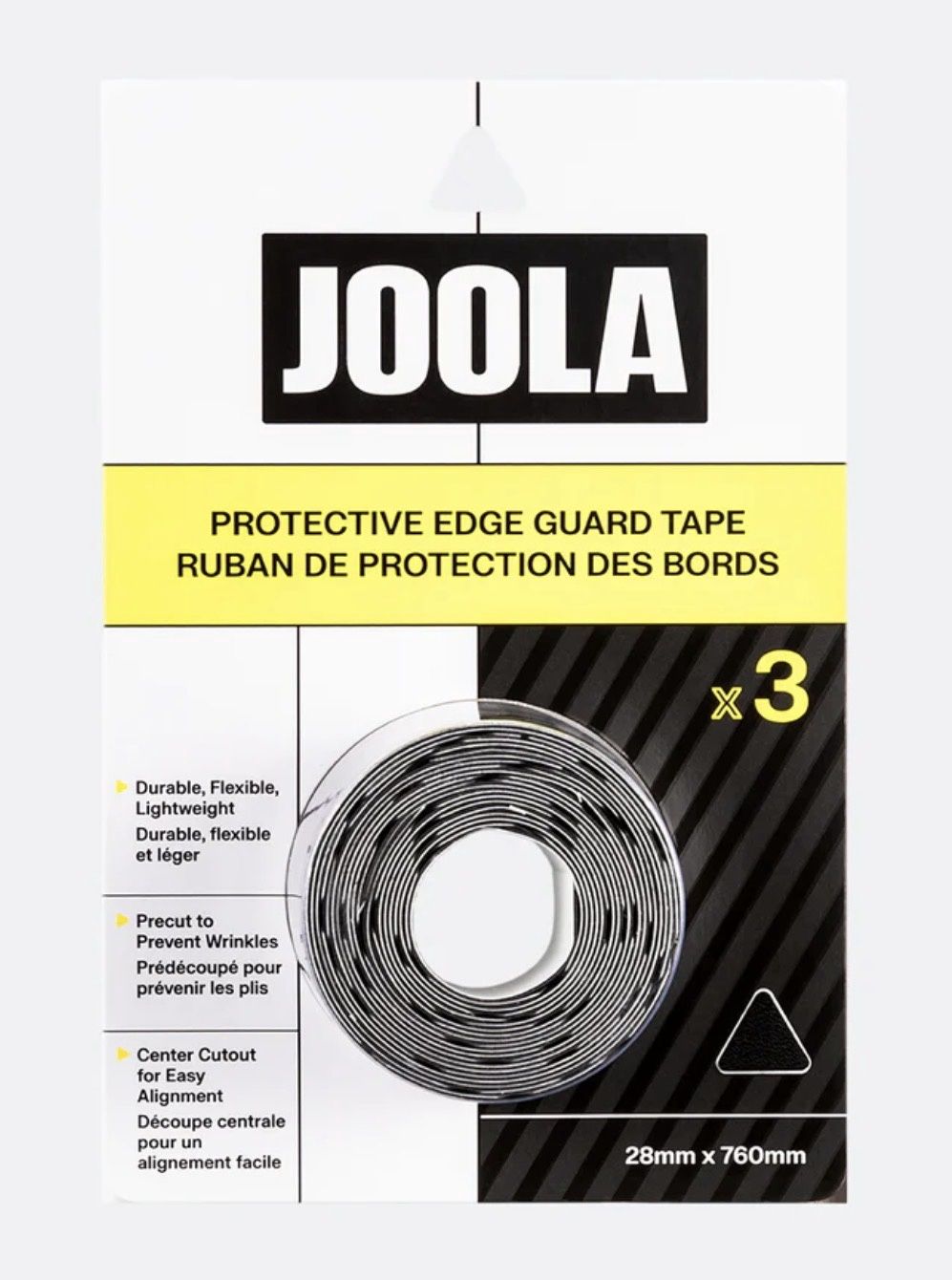 JOOLA - Ruban de protection 28 mm x 760 mm (Pk 3)