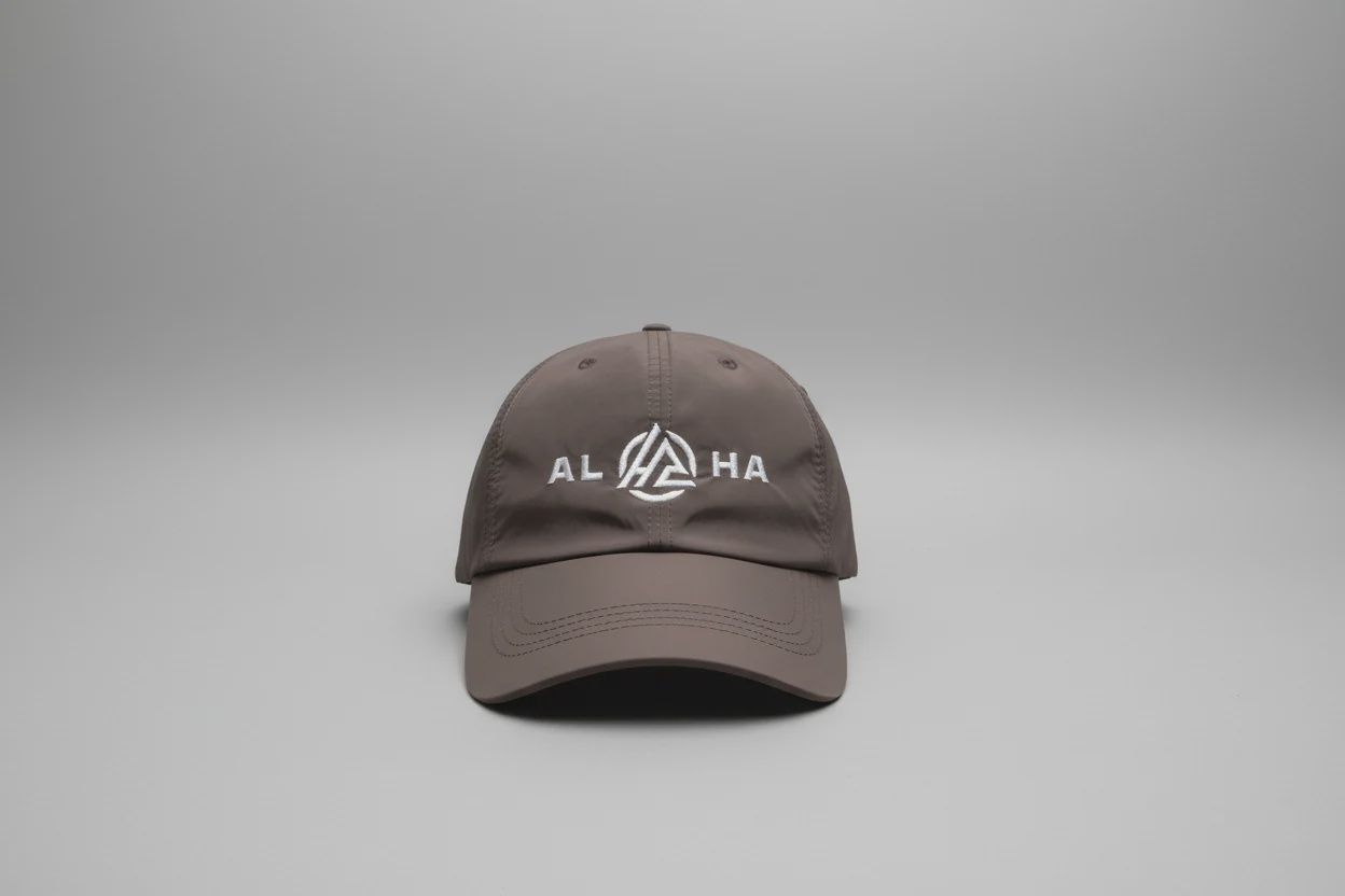 Honolulu - Casquette ajustable "HPC ALOHA" Dry Fit, Couleur: Gris / Gray