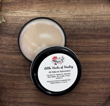 All Natural Sunscreen