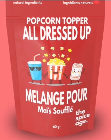 Popcorn Seasoning - All Dressed Up