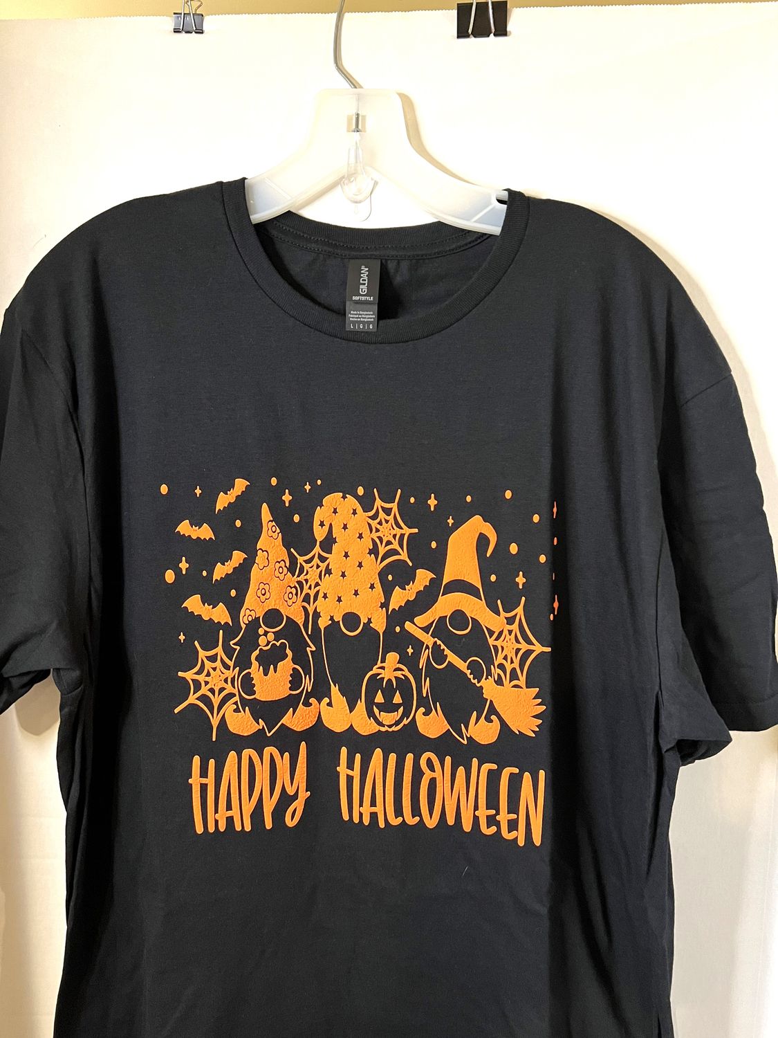 Gnome happy Halloween T-shirt size Large