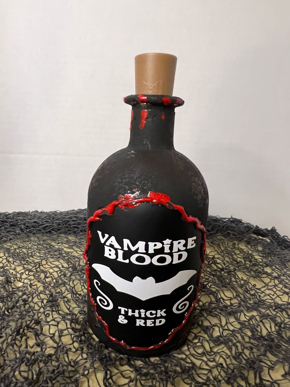 Halloween Decoration Vampire Light Up Bottle