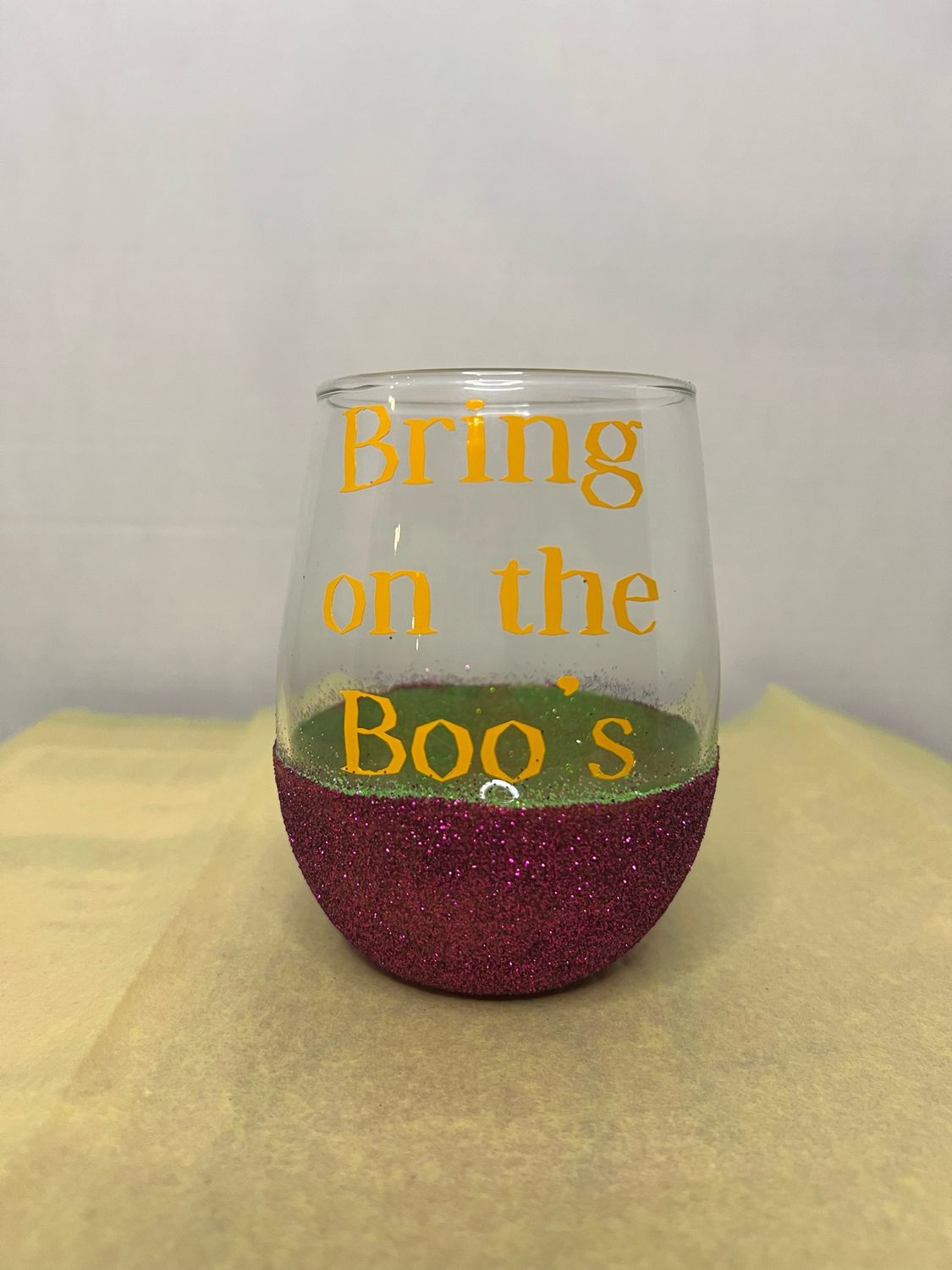 Here For The Boos Stemless Wineglass