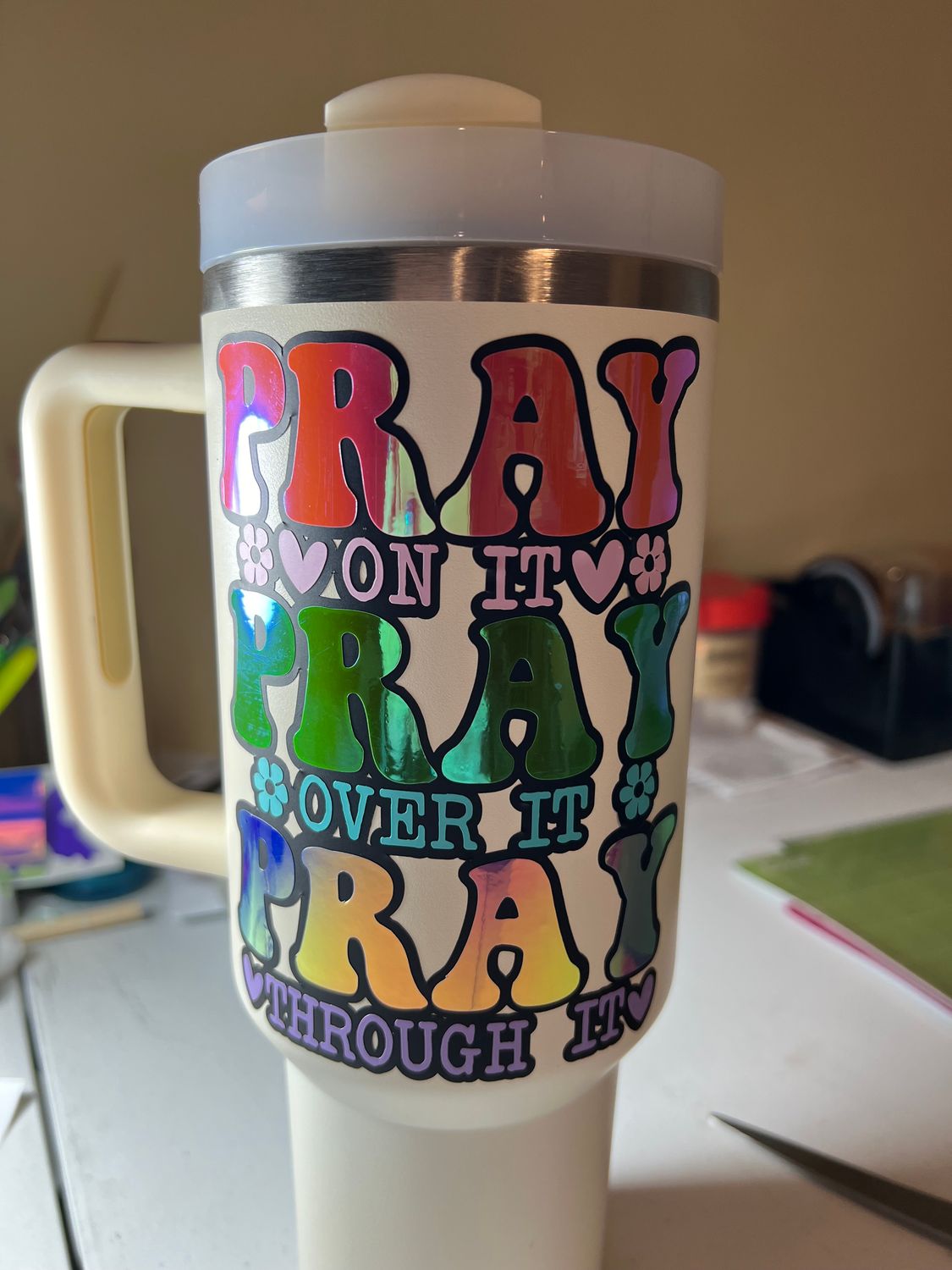 Pray 40 OZ tumbler