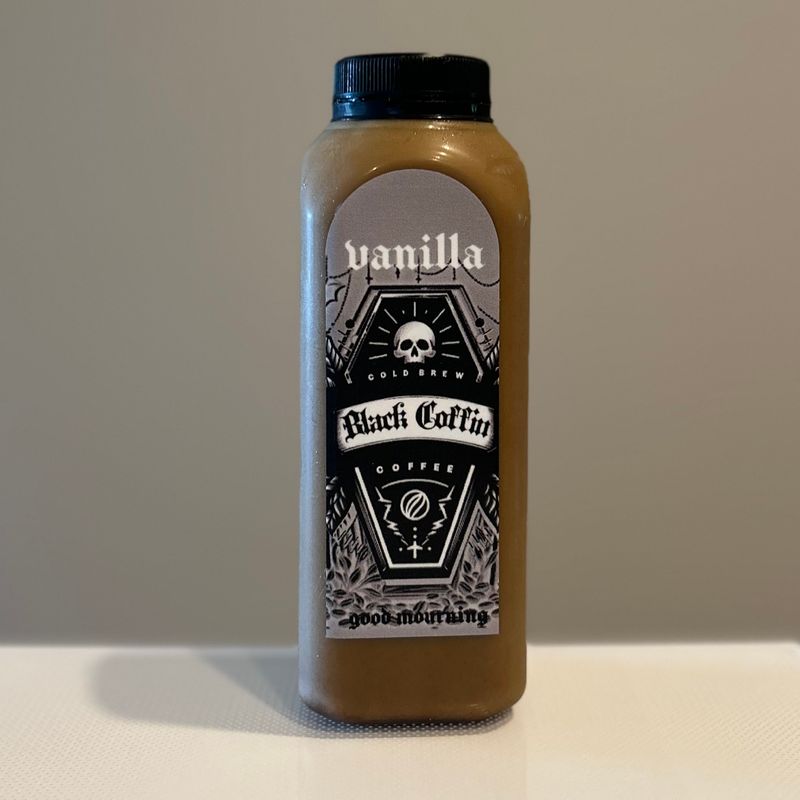 Black Coffin Cold Brew Coffee - Vanilla - 6 Pack