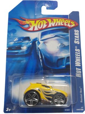 2007 Hot Wheels &quot; Rocket Box&quot; Yellow 