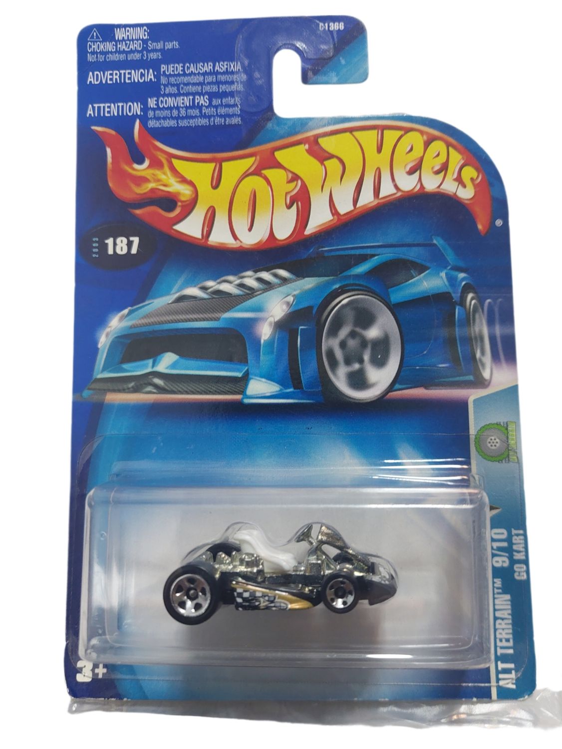 2003 Hot Wheels Alt Terrain &quot; Go Kart &quot;