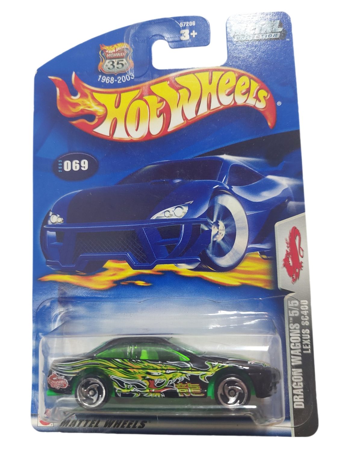 2003 Hot Wheels Dragon Wagons &quot; Lexus Sc400 &quot;