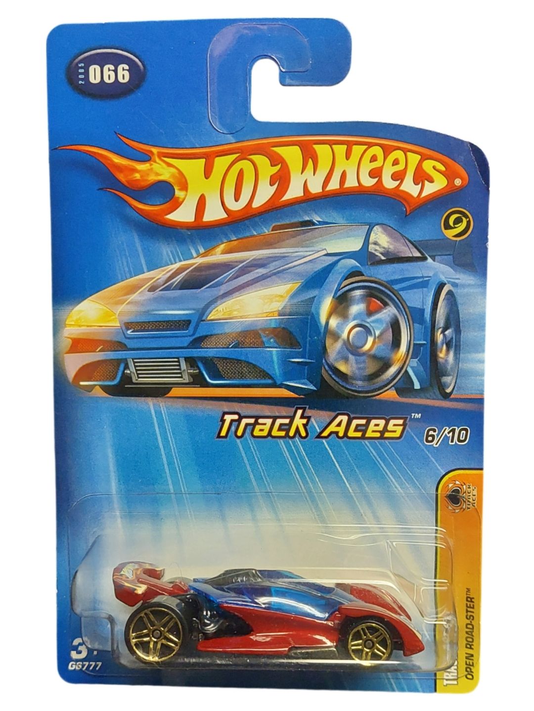 2005 Hot Wheels Open Road-ster – Track Aces – New on Card