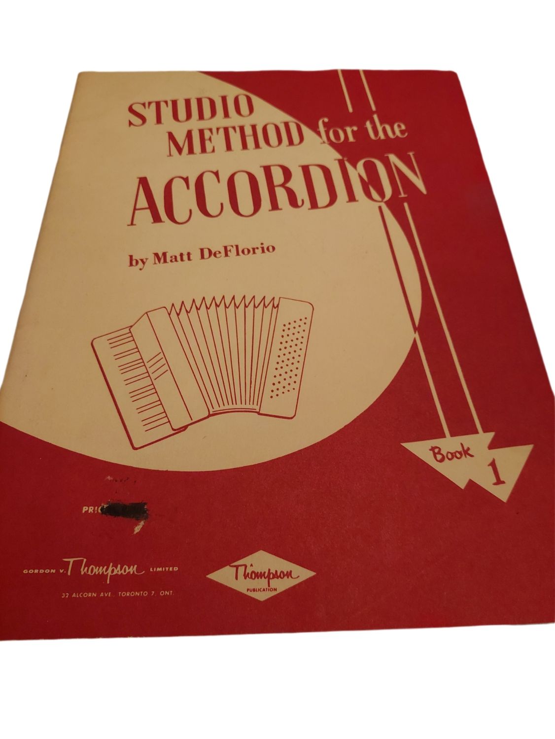 Studio Method for the Accordion by Matt Deflorio