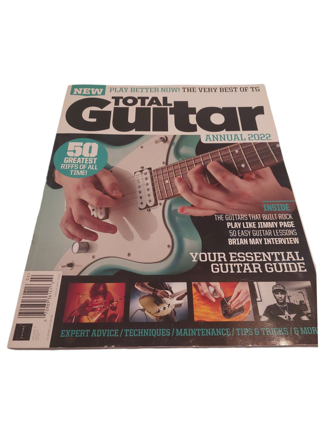 Total Guitar Magazine 2022 Volume 5 ( 50 Greatest riffs of all time )