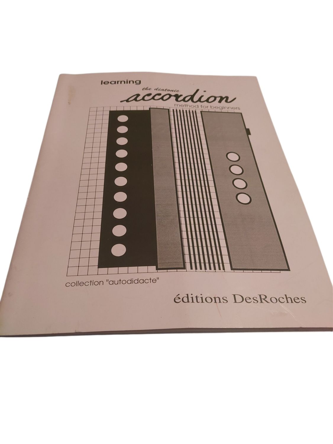 Learning the Diatonic Accordion method for beginners Editions DesRoches