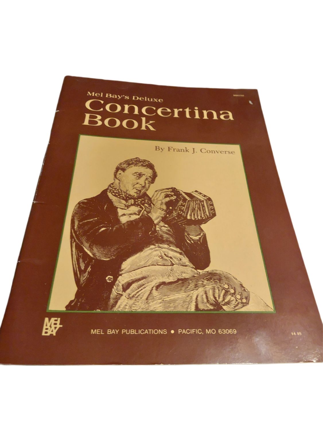 Mel Bay's Deluxe Concertina Book Frank J. Converse 1981