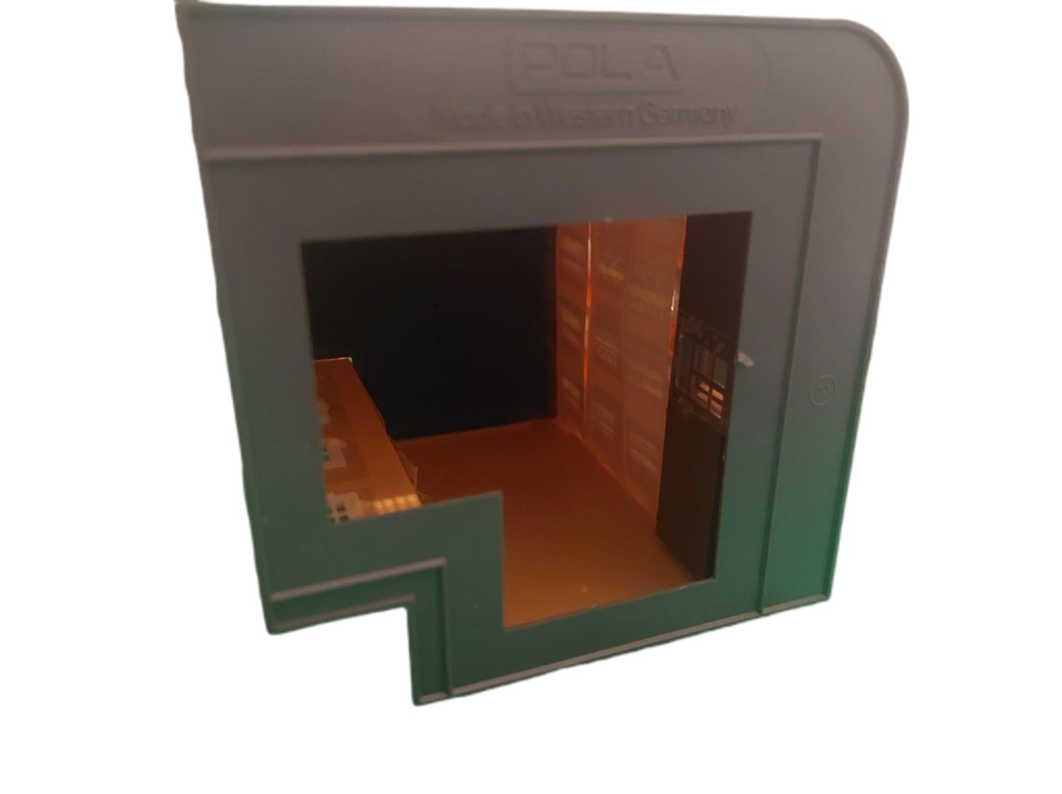 N Scale Scenery Abby Hotel / Coca Cola Advertising Pola Made in Western Germany