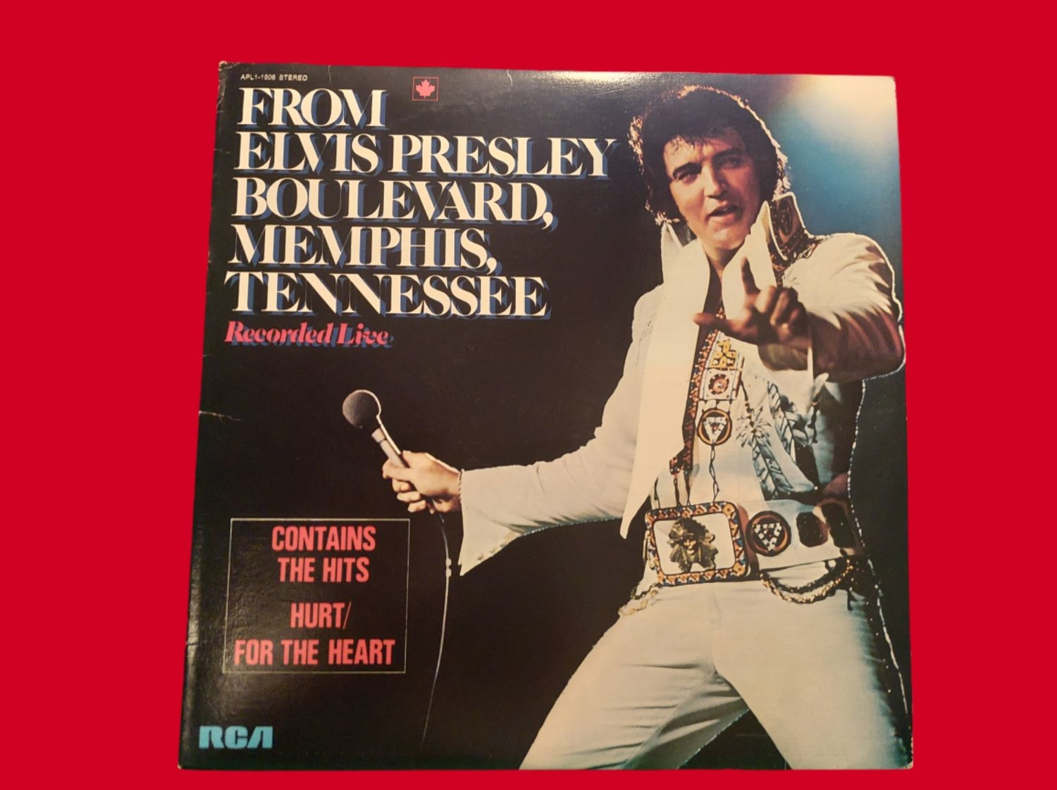 Elvis Presley " From Elvis Presley Boulevard , Memphis Tennessee"