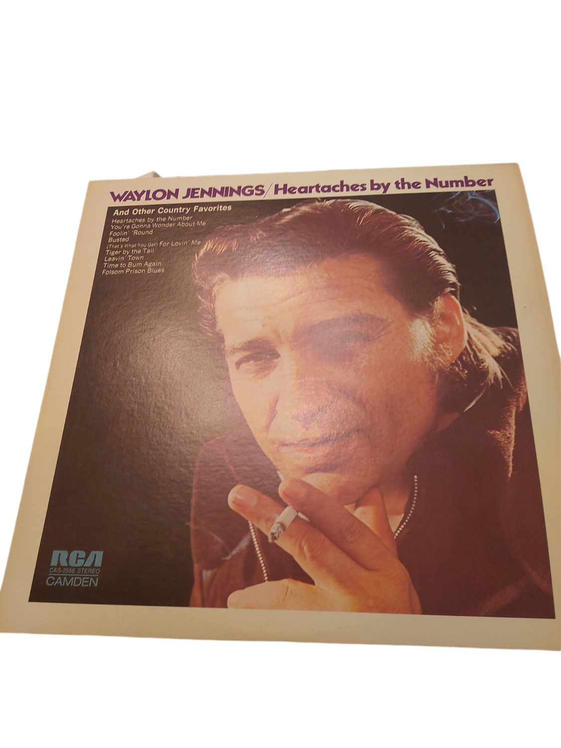 1969 Waylon Jennings " Heartaches by the Number " and other Country Favorites