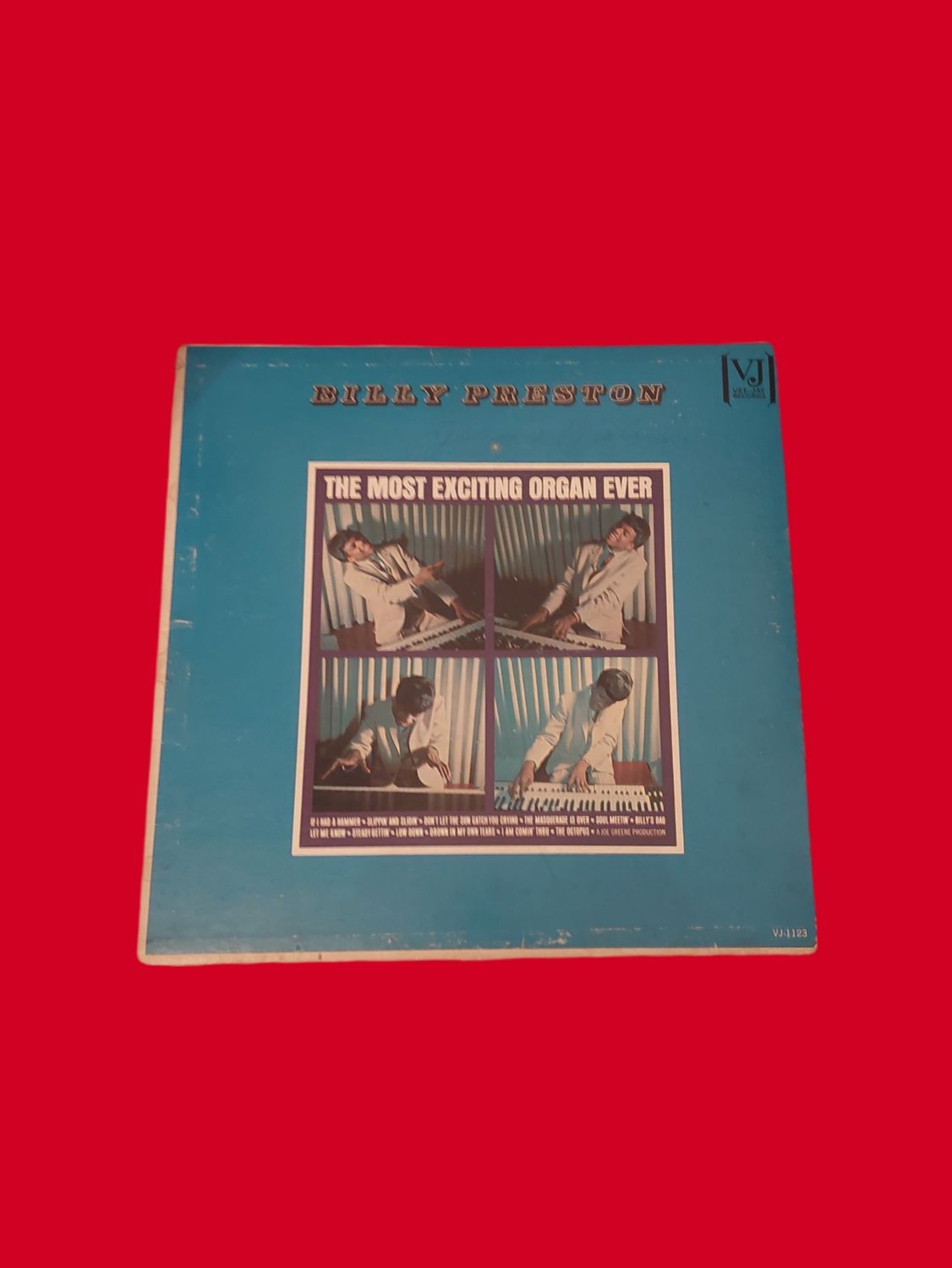 1965 Billy Preston - The Most Exciting Organ Ever Canada LP