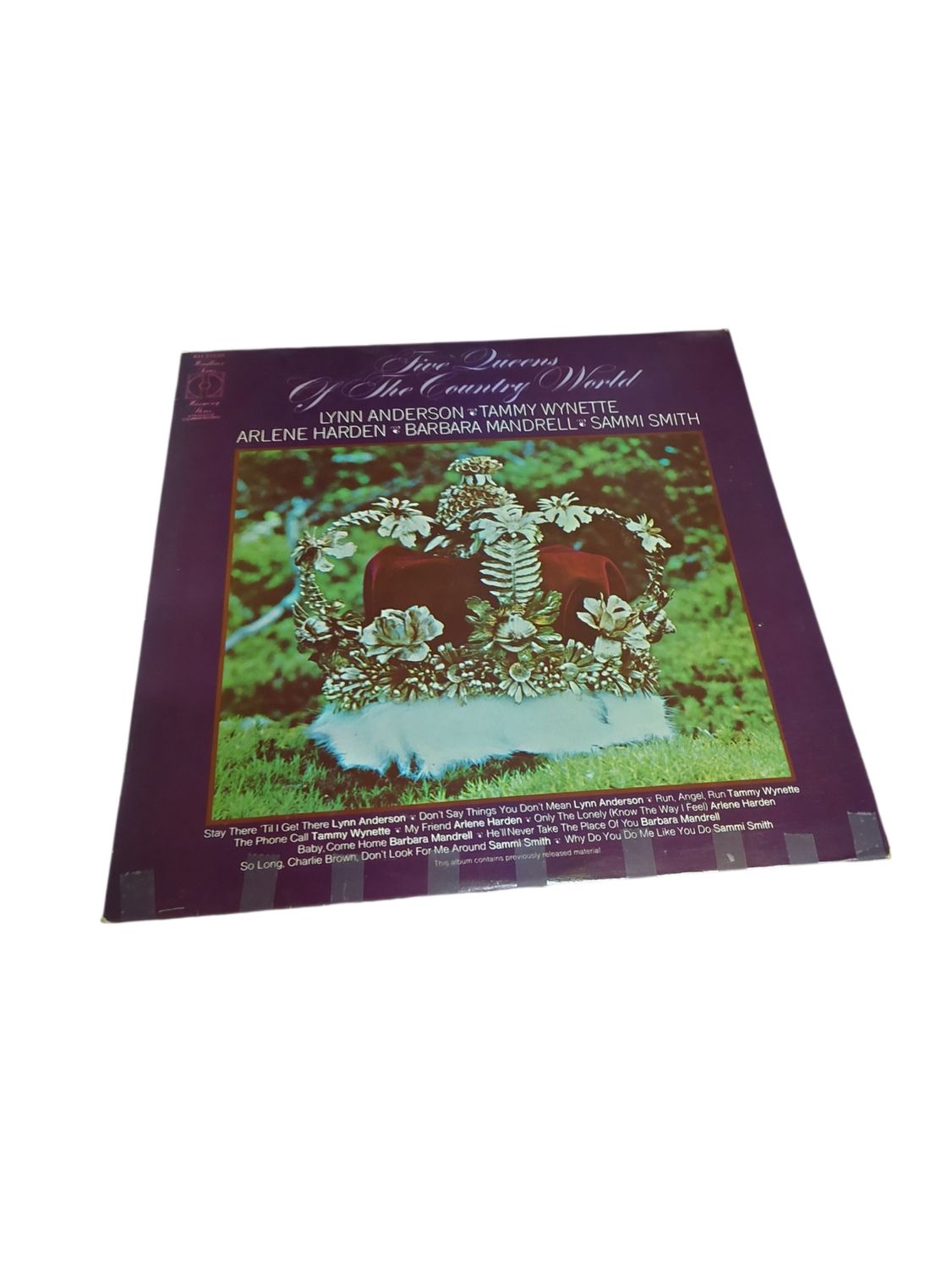 Five Queens of the Country  World - Vintage Vinyl LP ( Harmony KH-31535)