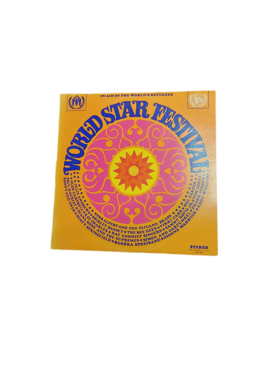 1969 – Various Artists – World Star Festival (Columbia CSS 867) – Original Pressing – Pre-Owned Vinyl Record