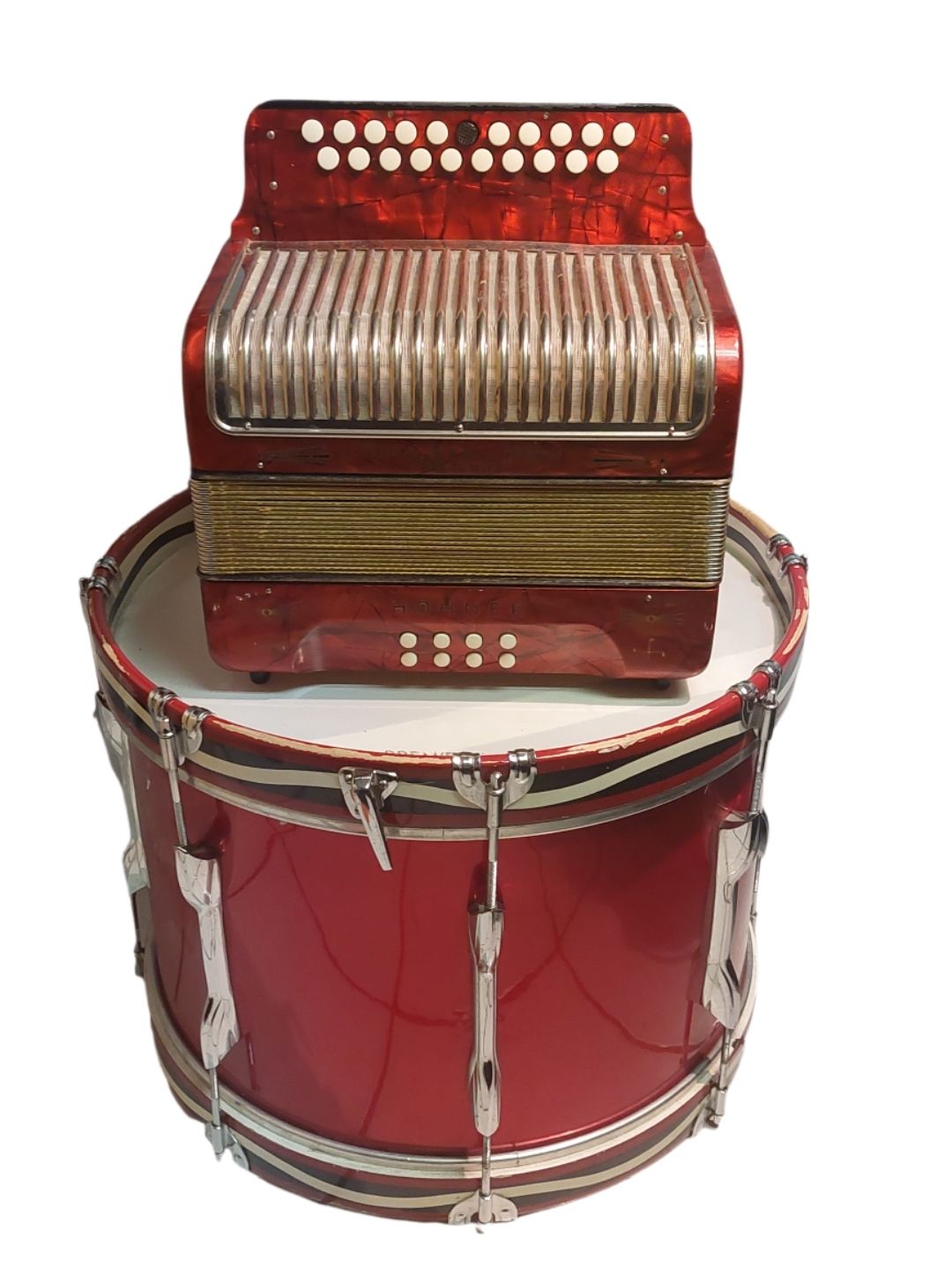 Hohner Black Dot Double Ray Deluxe B/C