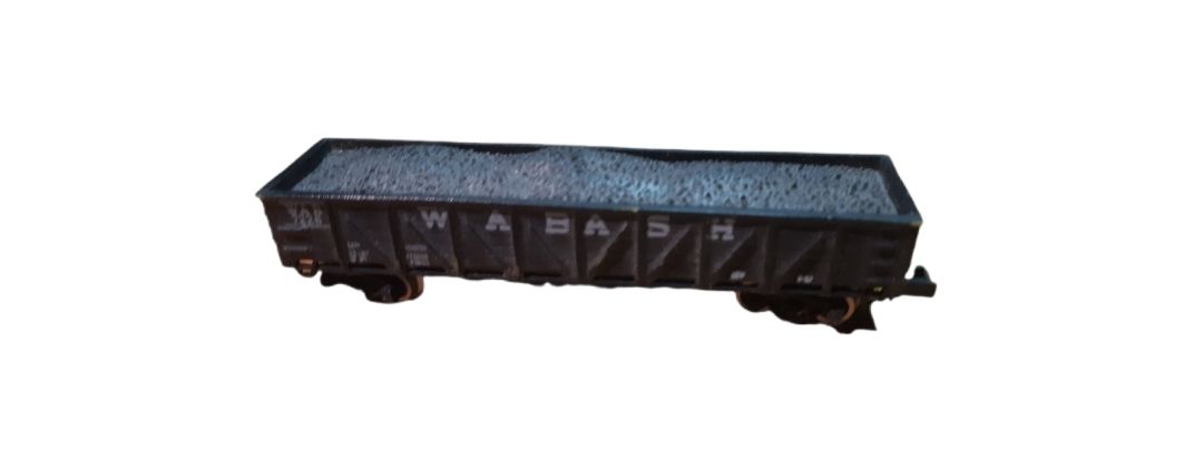 N Scale Bachmann Rolling Stock Vintage box Load car " Wabash "