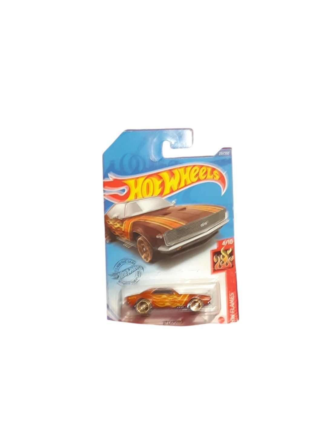 Hot Wheels 2018 1967 Camaro HW Flames 1:64