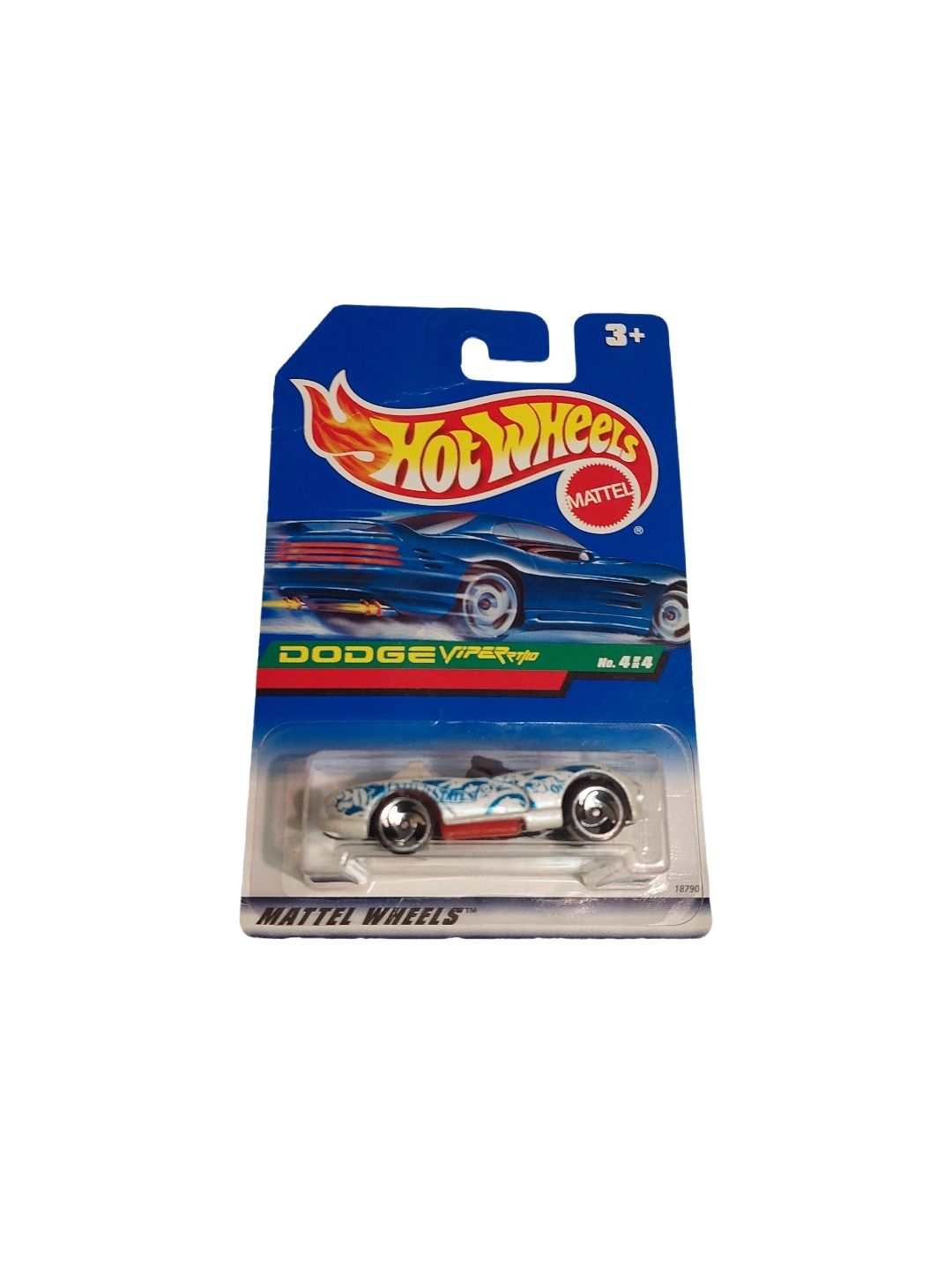 1998 Hot Wheels Dodge Viper RT/10 – 1:64 Die-Cast – New on Card