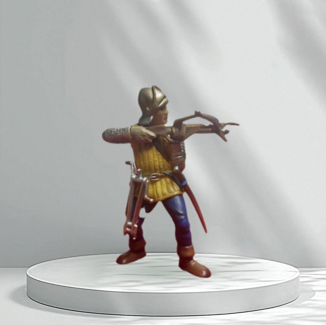 Schleich Medieval Warrior / Crossbowman Figure – ©2003
