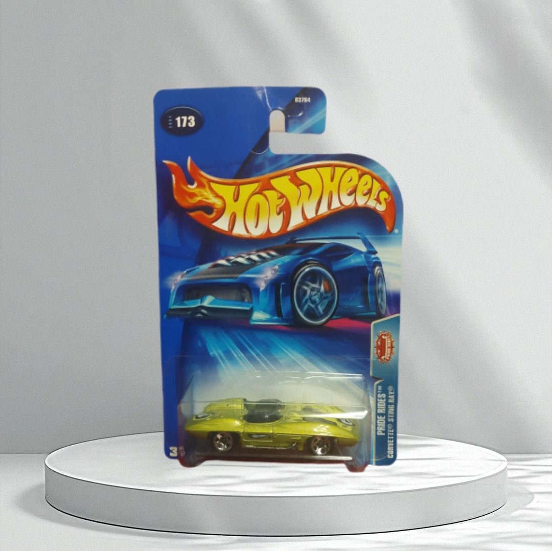 2004 Hot Wheels #173 Corvette Sting Ray – Pride Rides – Sealed on Card