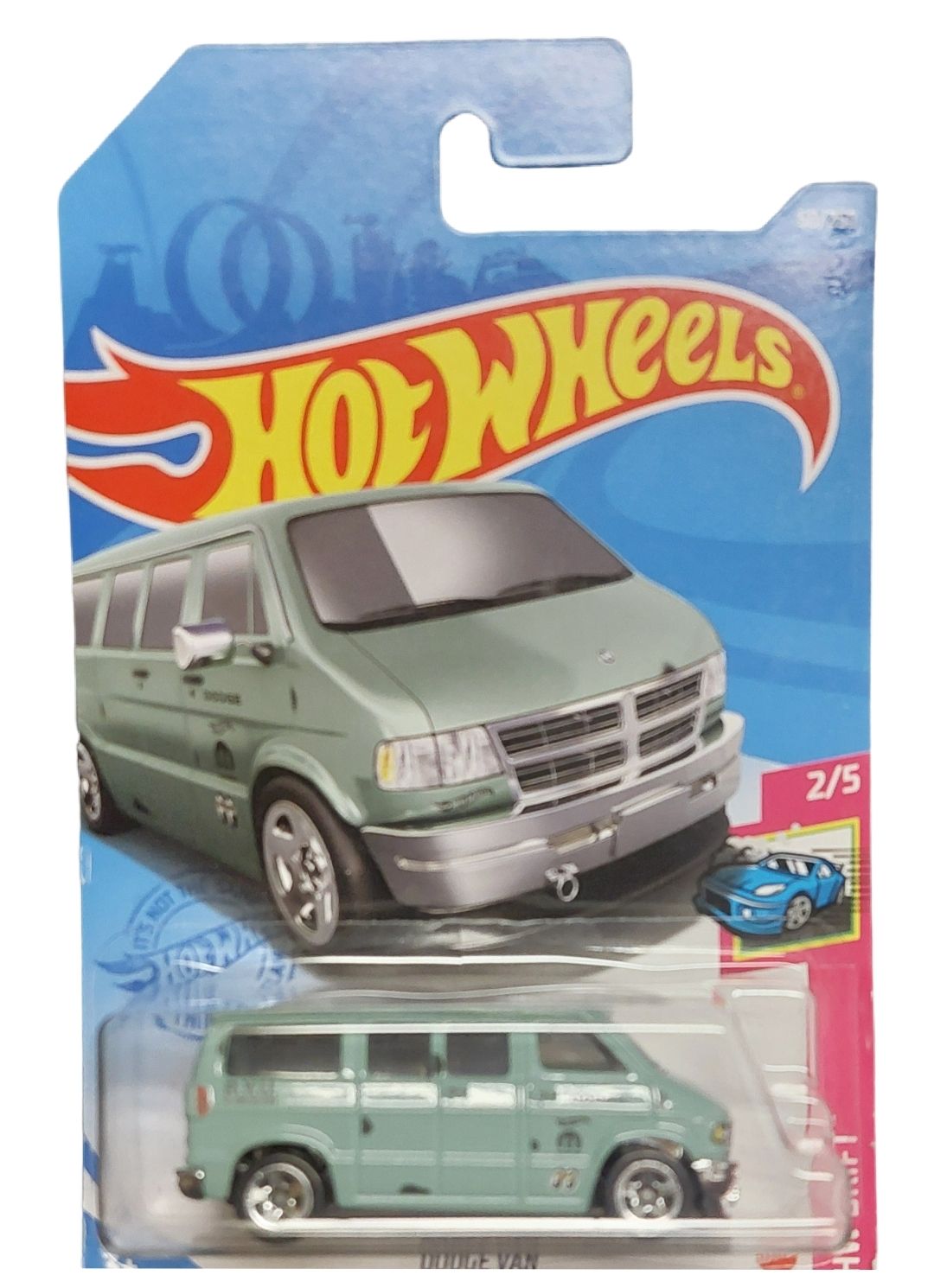 2021 Hot Wheels HW Drift – Dodge Van – 2/5 – #50/250