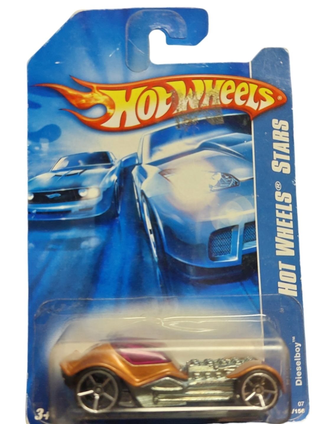 2008 Hot Wheels Dieselboy – Hot Wheels Stars Series #07 – New on Card