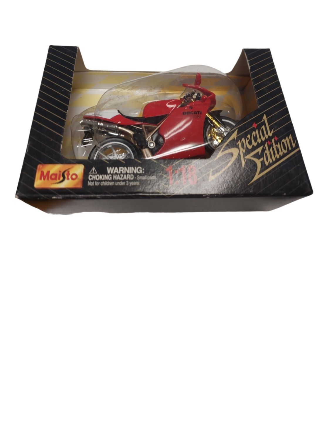 2001 Ducati 998R – Maisto 1:18 Scale – Special Edition – Brand New