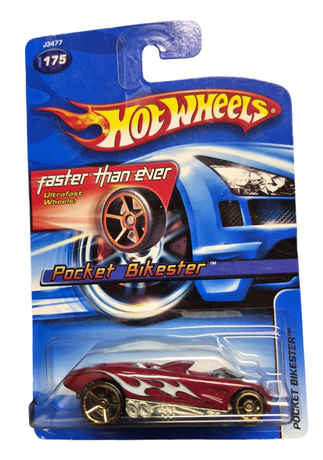 2006 Hot Wheels Pocket Bikester – New on Card 🇨🇦