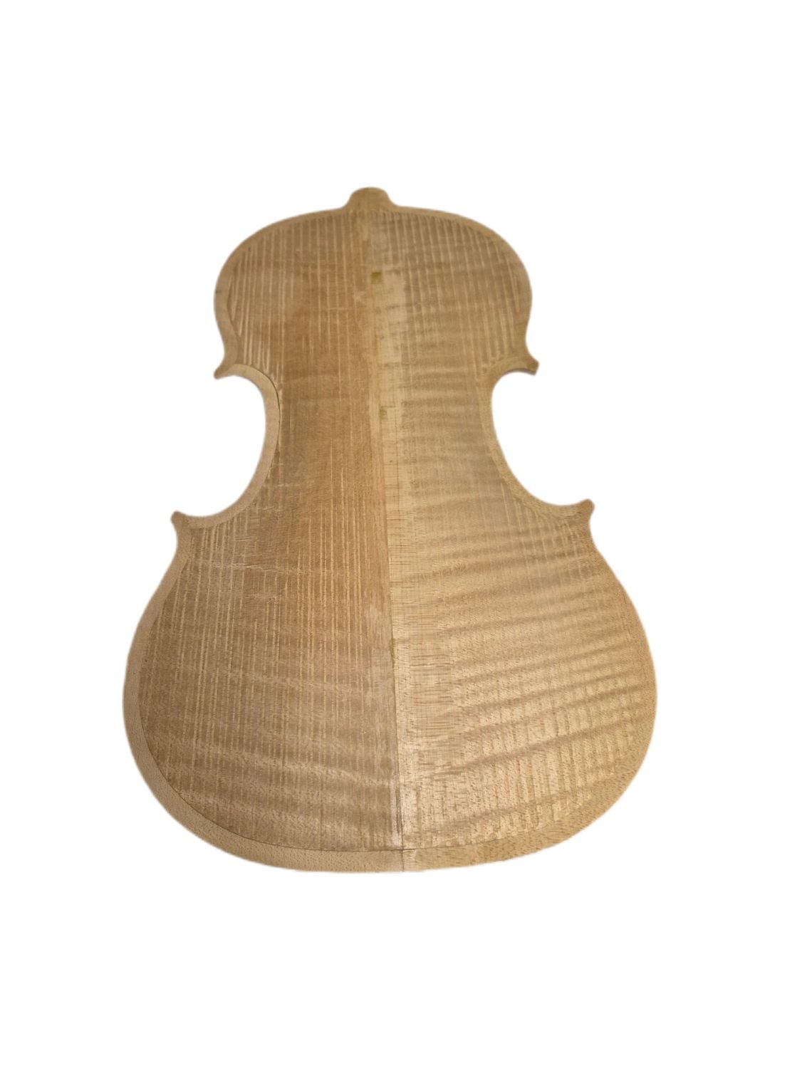 🇨🇦 Joseph Kun 4/4 Violin Back Plate – Flamed Maple