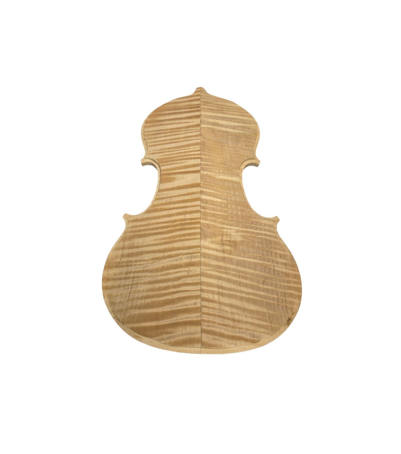 🇨🇦 Joseph Kun Workshop Estate 4/4 Violin Back Plate (Rough Carved) – European Maple (Acer pseudoplatanus)