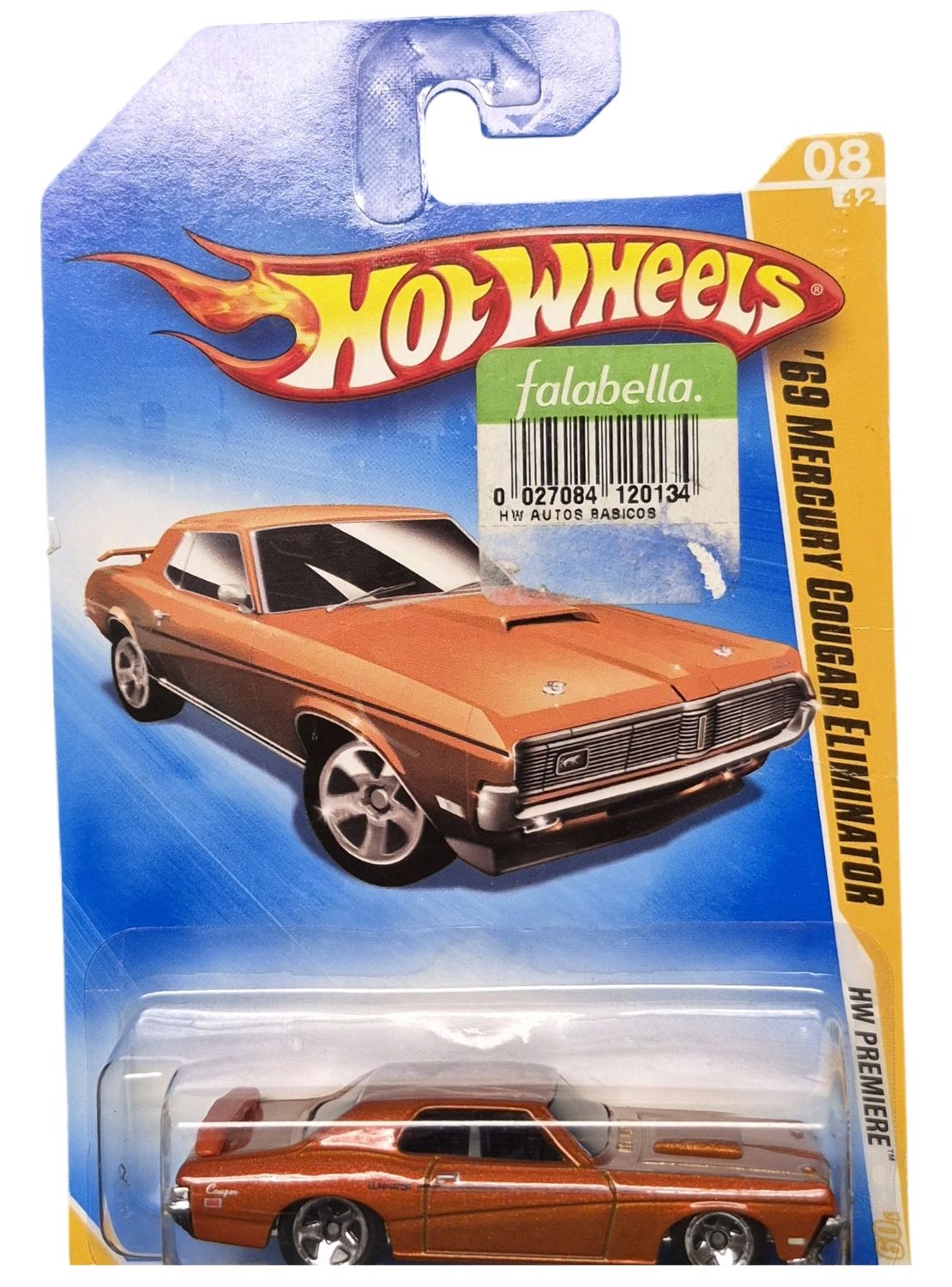 2008 Hot Wheels ’69 Mercury Cougar Eliminator – HW Premiere Series