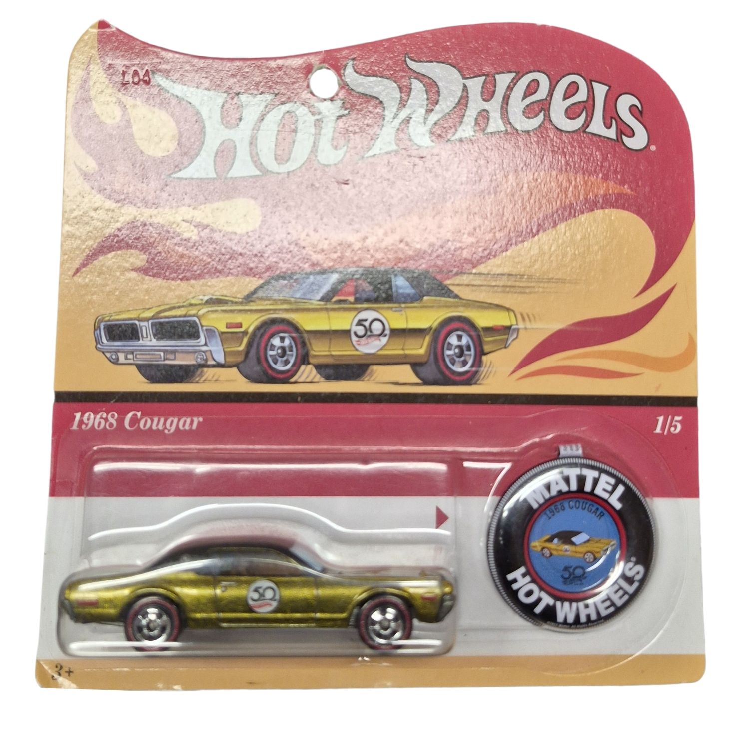 2018 Hot Wheels 1968 Cougar – 50th Anniversary Series (1/5)