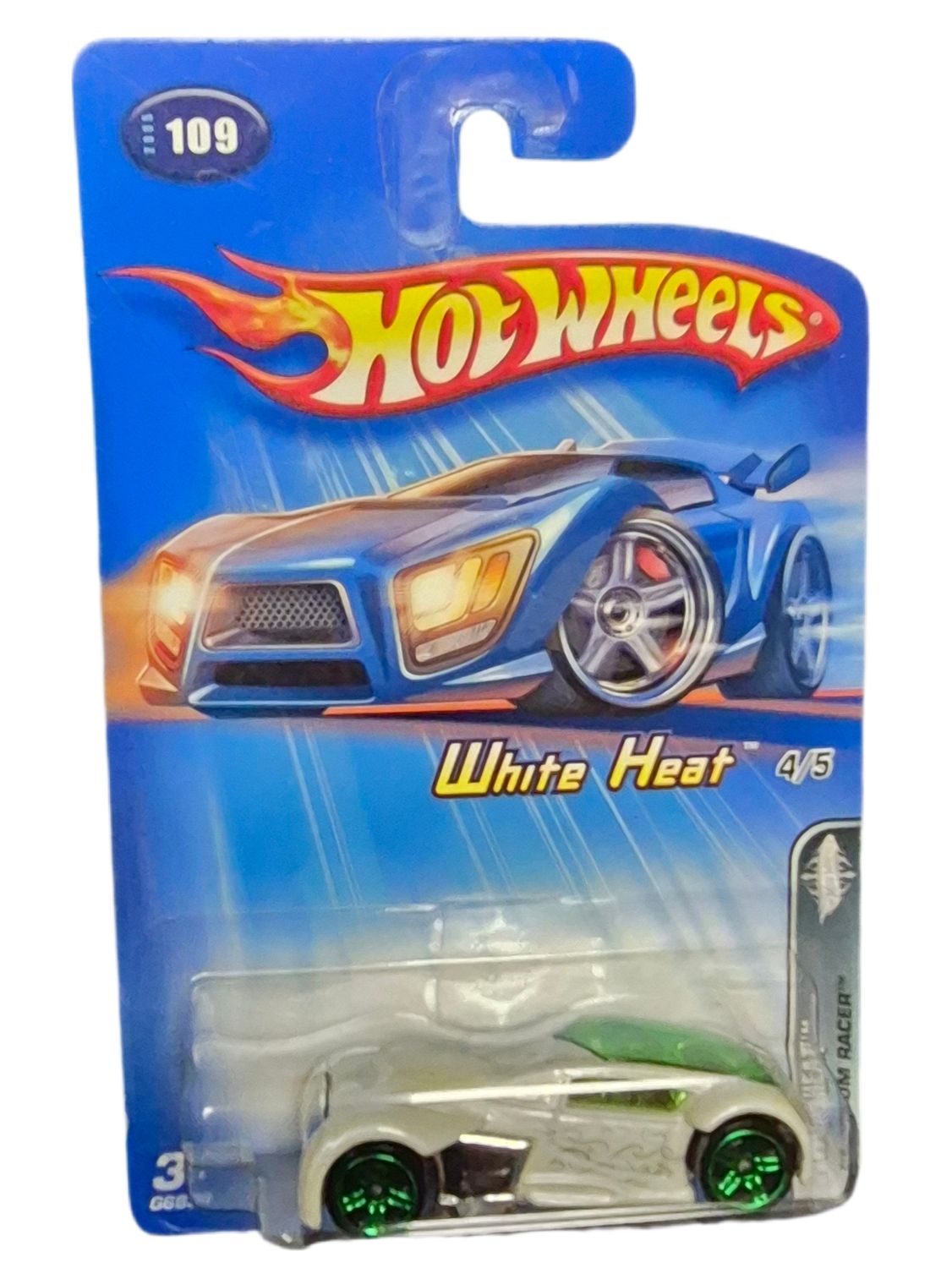 ​2005 Hot Wheels Phantom Racer – White Heat Series