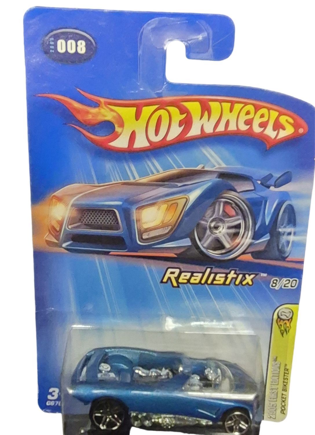 🇨🇦 2005 Hot Wheels Pocket Bikester – First Editions Series