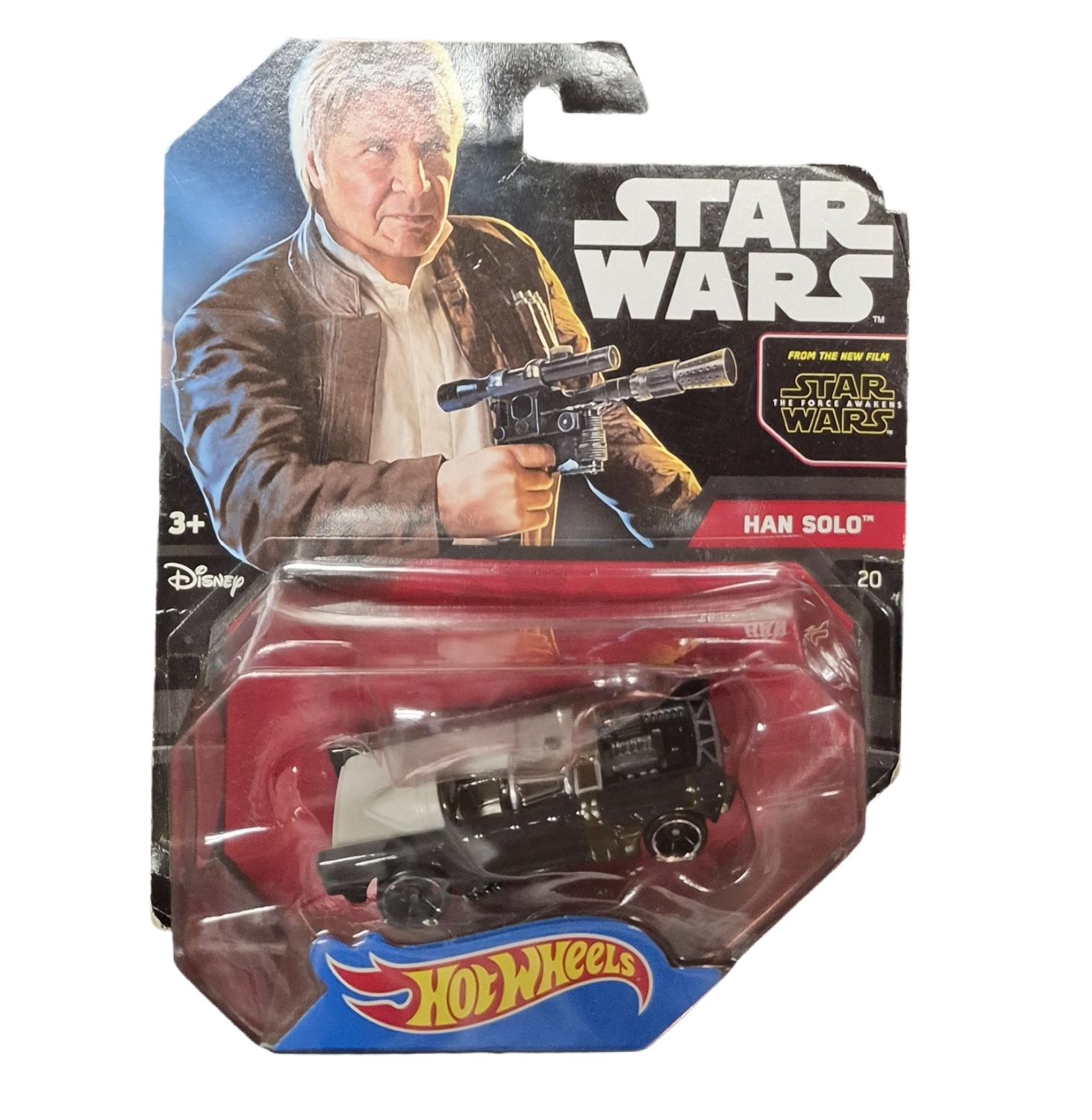 🇨🇦 2015 Hot Wheels Han Solo Character Car – Star Wars Series