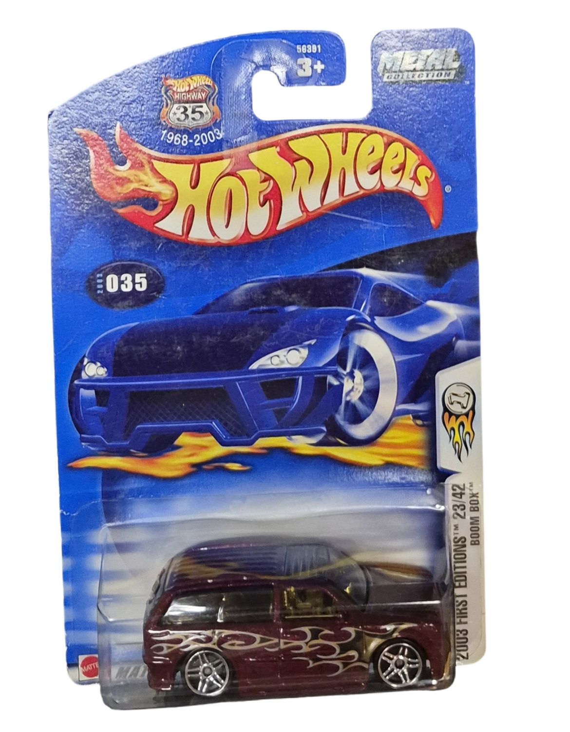 🇨🇦 2003 Hot Wheels Boom Box – First Editions Series