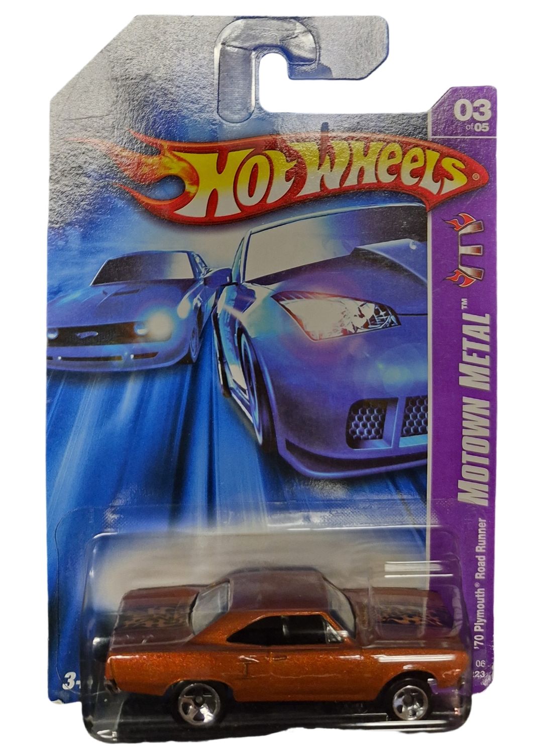 🇨🇦 2006 Hot Wheels ’70 Plymouth Road Runner – Motown Metal Series
