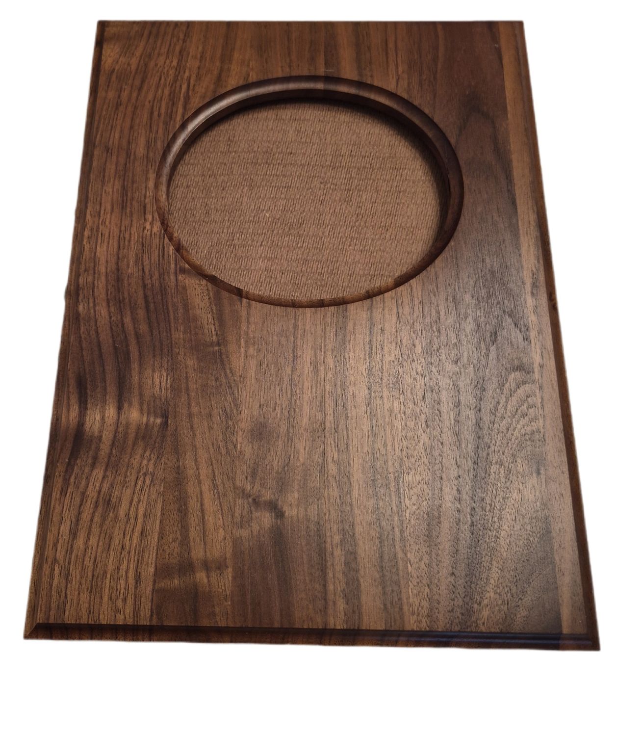 Elegant Solid Wood Recognition Plaque – New Old Stock
